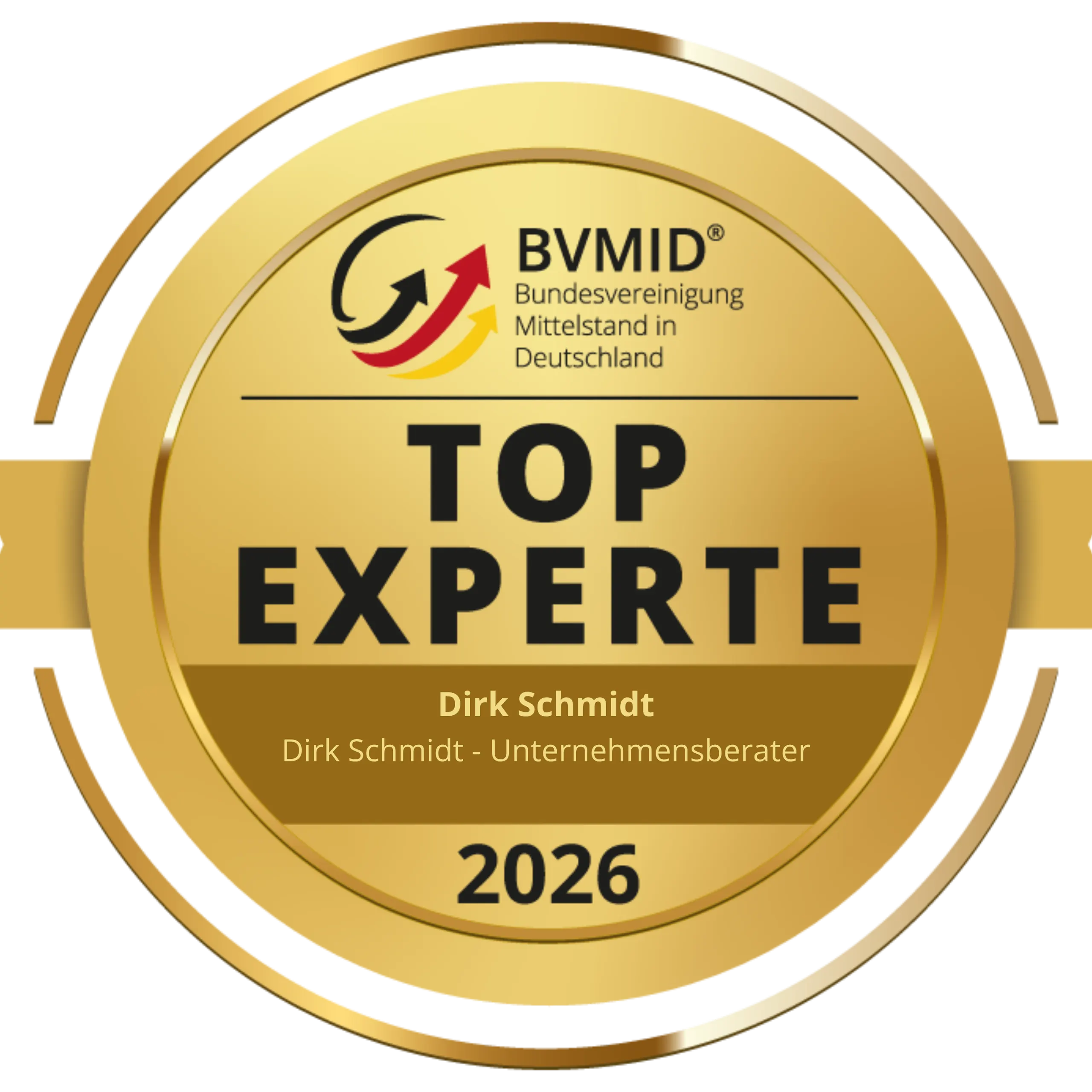 Auszeichnung Top Experte 2026 BVMID